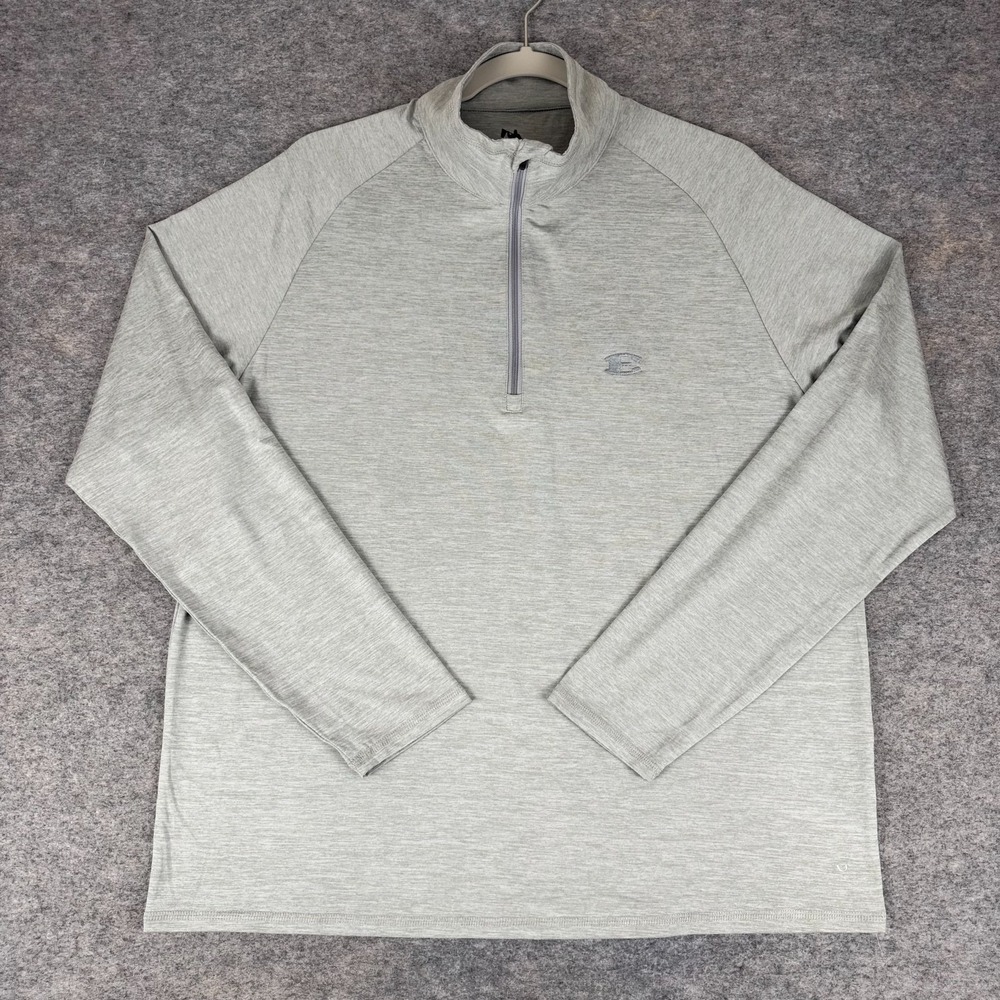 AndersonOrd Performance Apparel 1/4 Zip Pullover Ensworth Tigers Mens Large L